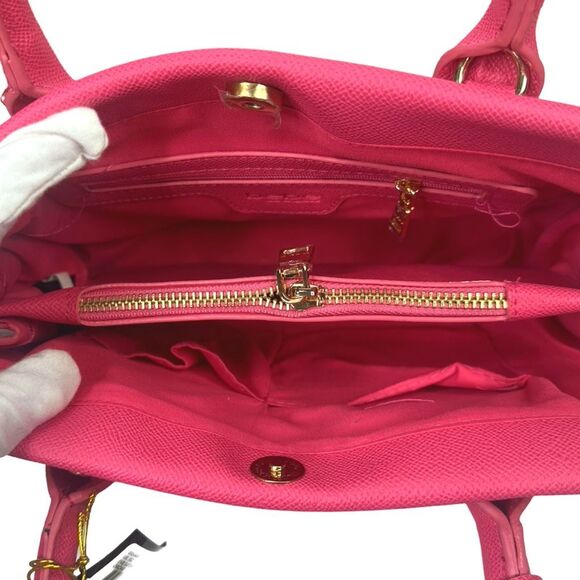 bebe Evie Satchel Bag - Orchid - 11" W x 8.25” H x 4.5" D - Picture 5 of 10